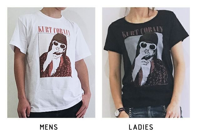 KURT COBAIN NIRVANA Tシャツ カート・コバーン ニルヴァーナ ユニ