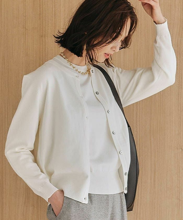 ニットアンサンブル｜コンパクトシルエット×着回し自在｜季節問わず