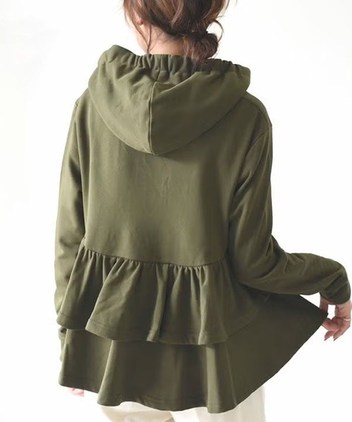 まりほ 新品 FORME ジップ パーカー フーディ 東原亜希 グリーン mother - FORME 東原亜希 ジップフーディ☆新品☆の通販 by mame's
