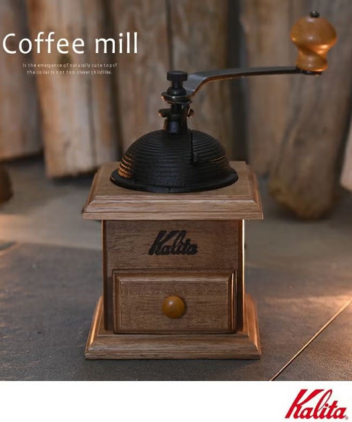 コーヒーミル Kalita カリタ 手挽き ドームミル | アクアガレージ