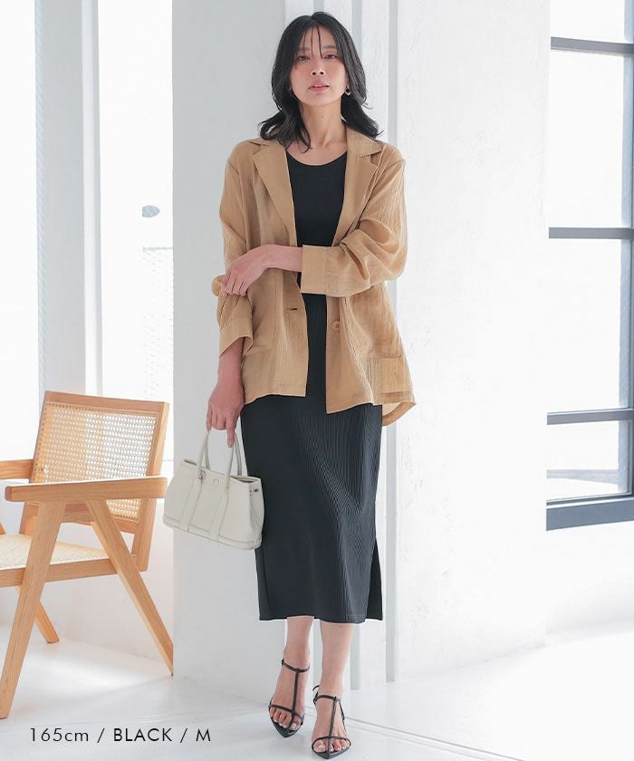 ストレッチタイトスカート レディース 春 夏 S M L LL 3L ロング丈