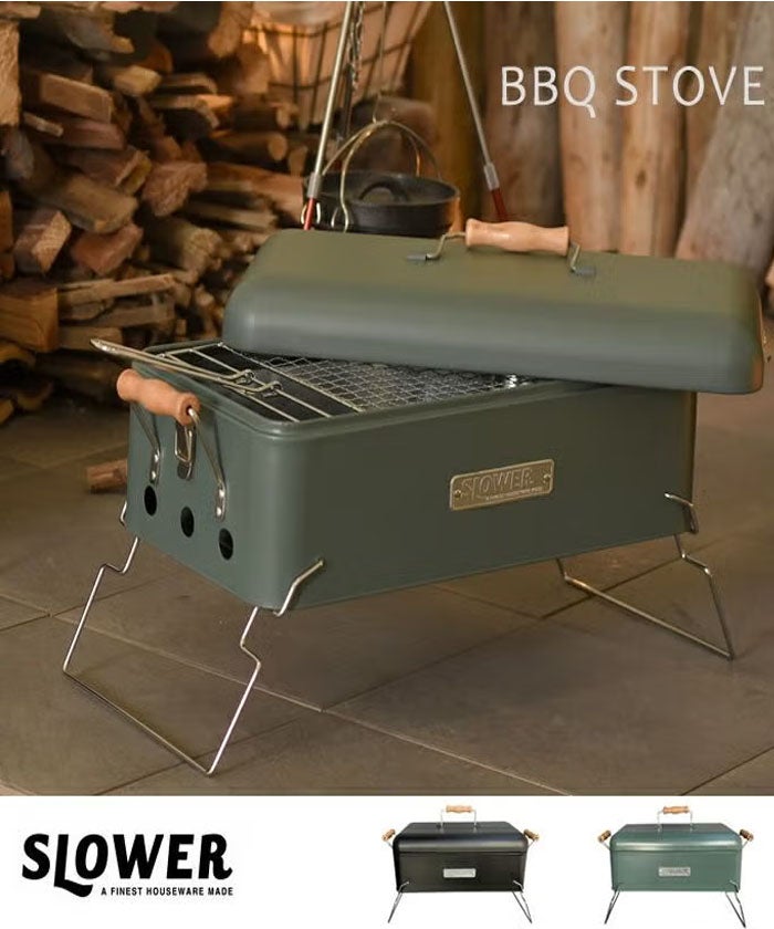 バーベキューコンロ SLOWER STOVE Alta（XB） 2～4人用 | アクア