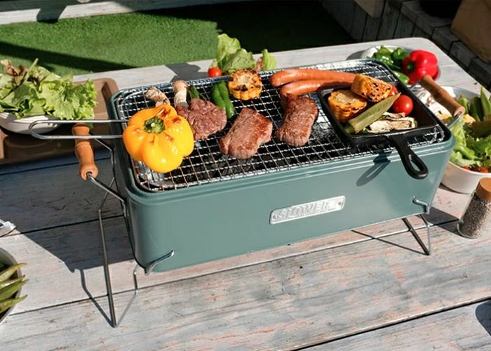 バーベキューコンロ SLOWER STOVE Alta（XB） 2～4人用 | アクア