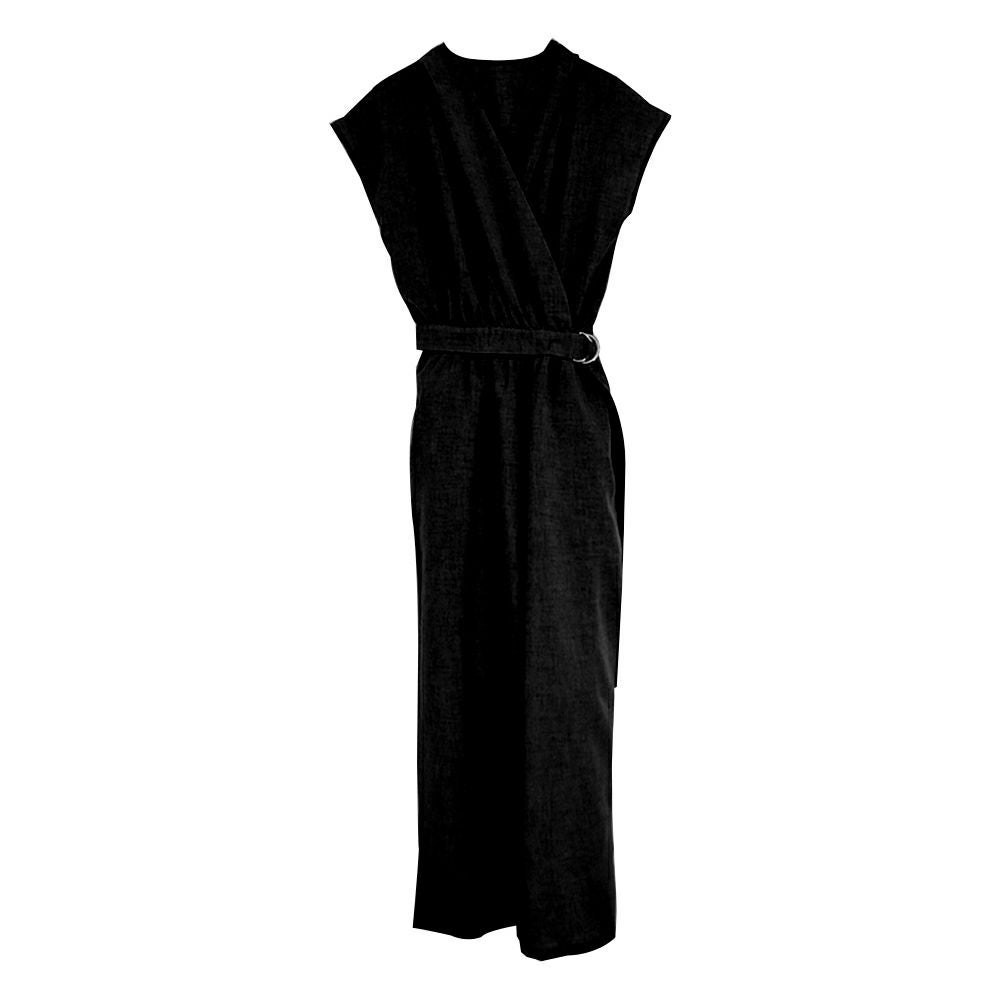 あんな　カシュクールサロペット 最終値下げ価格】カシュクールオールインワン レディース 春 夏
