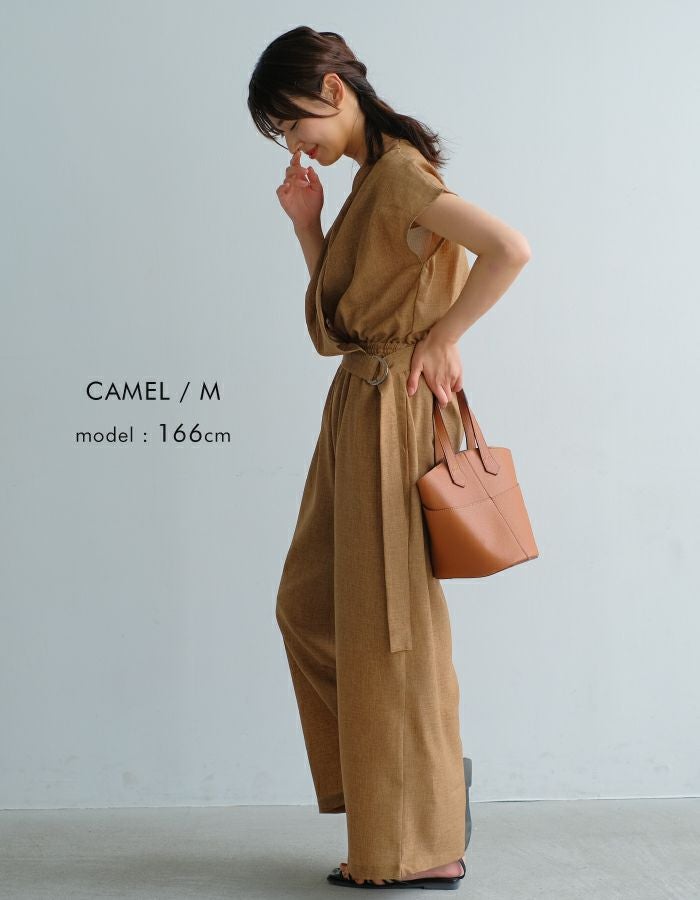 最終値下げ価格】カシュクールオールインワン レディース 春 夏