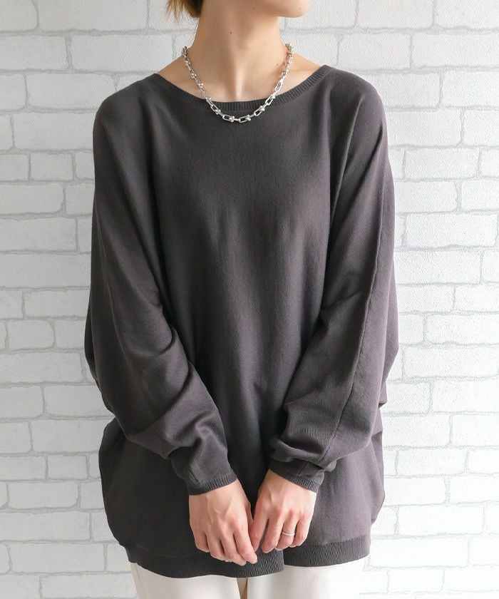 ドルマンスリーブニット 春 秋 冬 長袖 ≪ゆうメール便配送20・代引