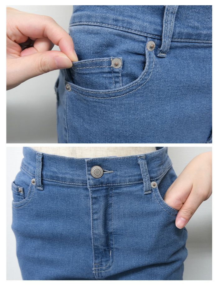 ストレッチデニムフレアパンツ レディース M L LL 3L ≪ゆうメール便