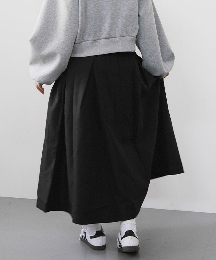 ボックスタックフレアスカート レディース 秋 冬 M L | アクアガレージ
