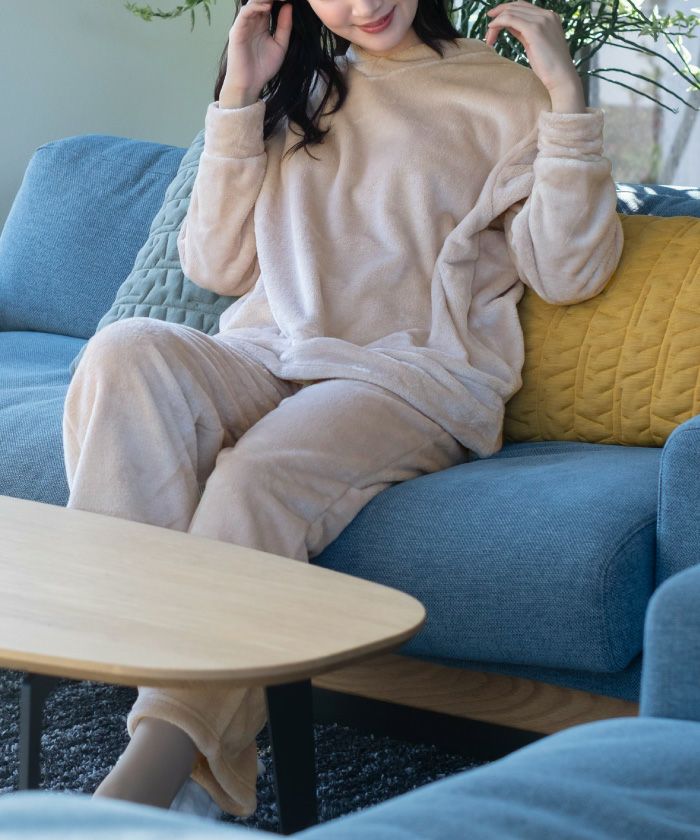 最終値下げ価格】ふわふわフリースセットアップ レディース M L LL