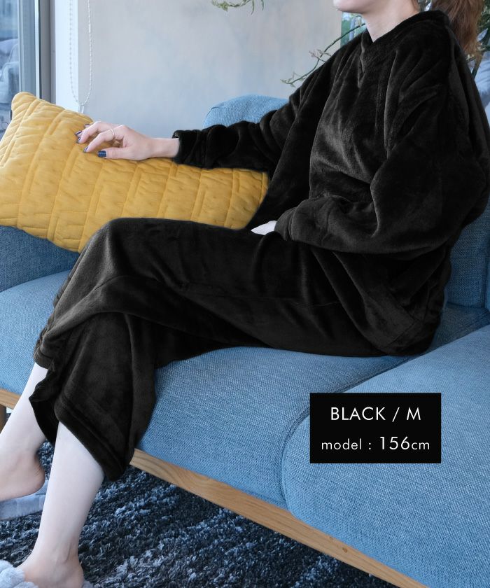 最終値下げ♡ABYTS LOUNGE WEAR ルームウェアセット♡ 男ウケ抜群なルームウェア】タイトリブセットアップルームウェア｜脚長