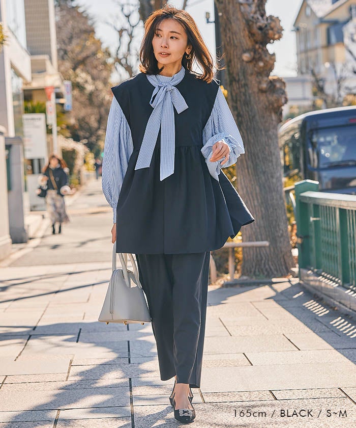 【BEIGE'ベイジ】キルティングジレ/フードつきベスト/オンワード70400円 HUG.U（ハグユー） ベスト レディース 中綿 ジレ キルティング ロング