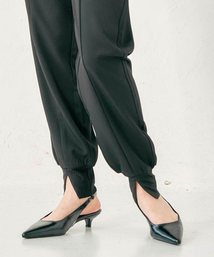 バックストラップローヒールパンプス レディース 春 夏 秋 冬| アクア