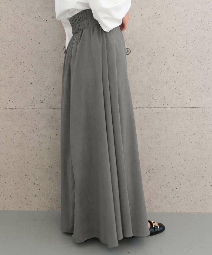 ハイウエストボリュームフレアスカート レディース 春 夏 秋 冬 ≪ゆう