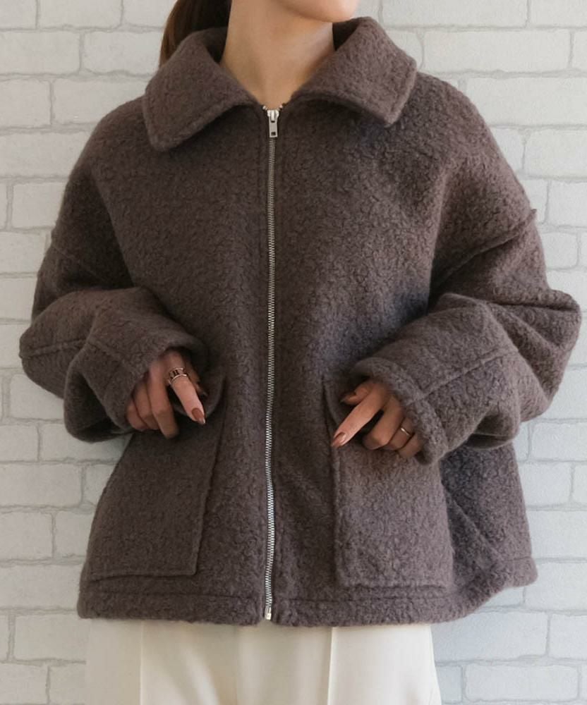 ダブルポケットジップブルゾン レディース 秋 冬 | アクアガレージ