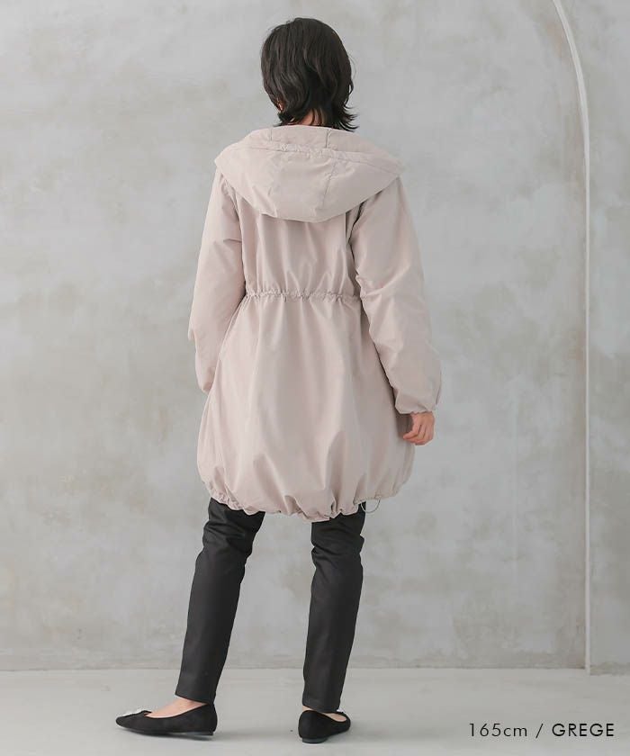 最終値下げ価格】蓄熱中綿フードドロストコート レディース 秋 冬