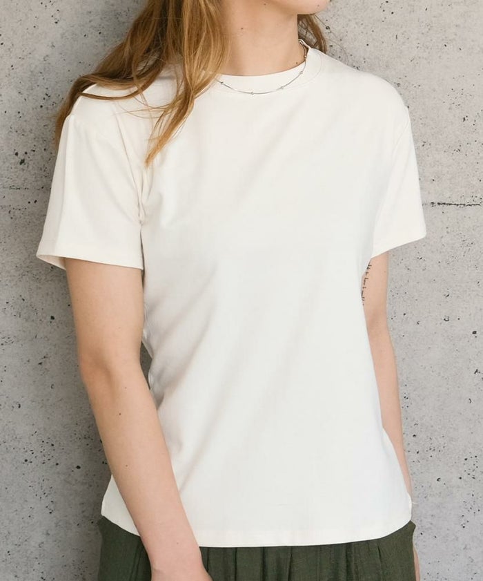 シルケット加工半袖Tシャツ