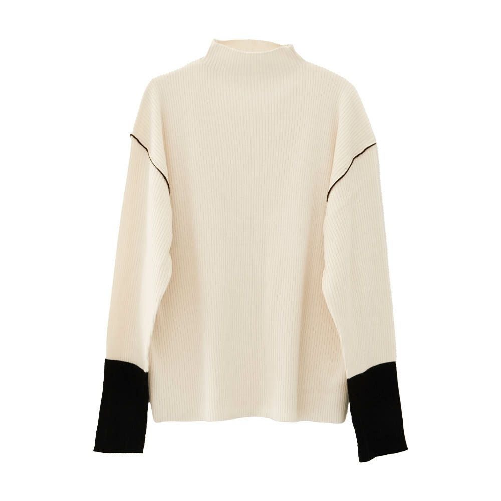 TAN＊新品！リブニット セレクト ラメ サマーリブニット HUIT 全4色｜hit461-0257【1